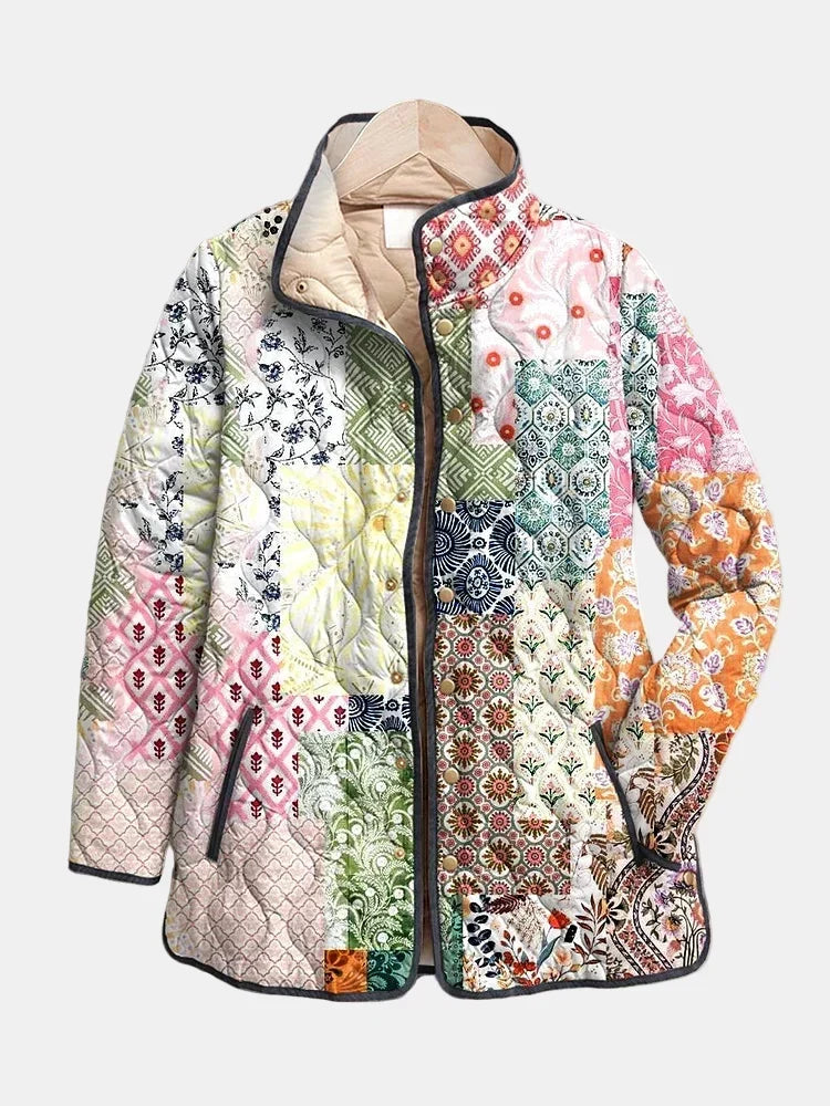 Imogen | Bohemian Patchwork Quilted Jacket