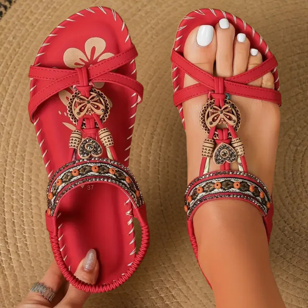 Flora | Ibiza-Style Sandals Combining Comfort and Elegance