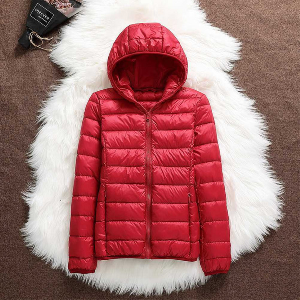 TRANSITION PADDED JACKET | RED