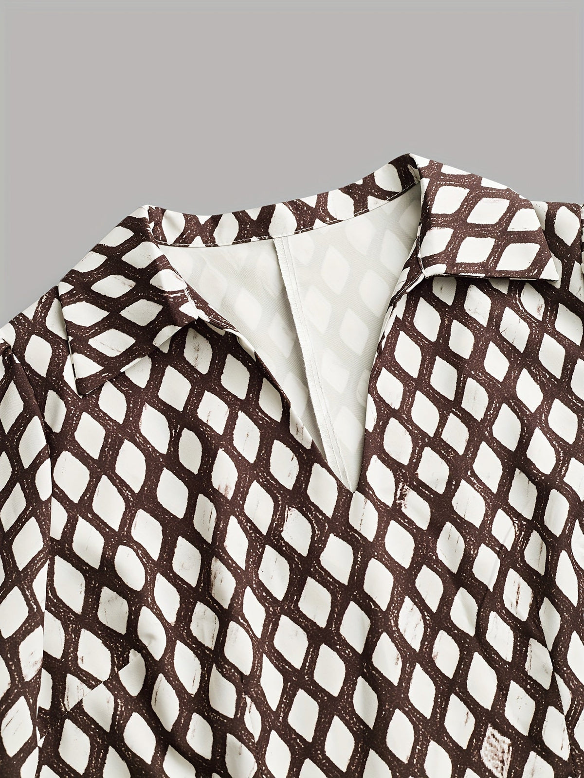Zara | Diamond Print Dress