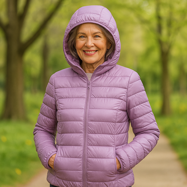 TRANSITIONAL PADDED JACKET | PURPLE