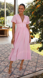 Rosalind | Pink Summer Dress