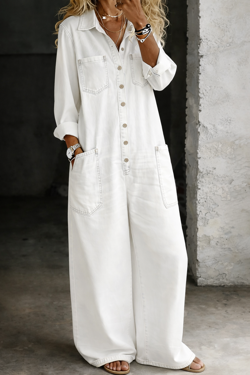 Lena | Casual Dungaree