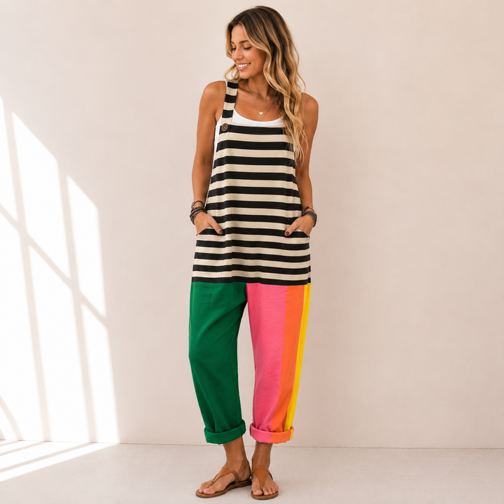 Zest & Stripes Jumpsuit