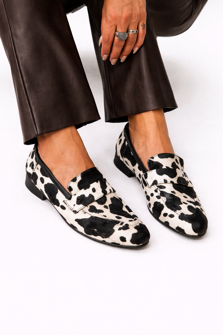 Darcy - Monochrome Slipper