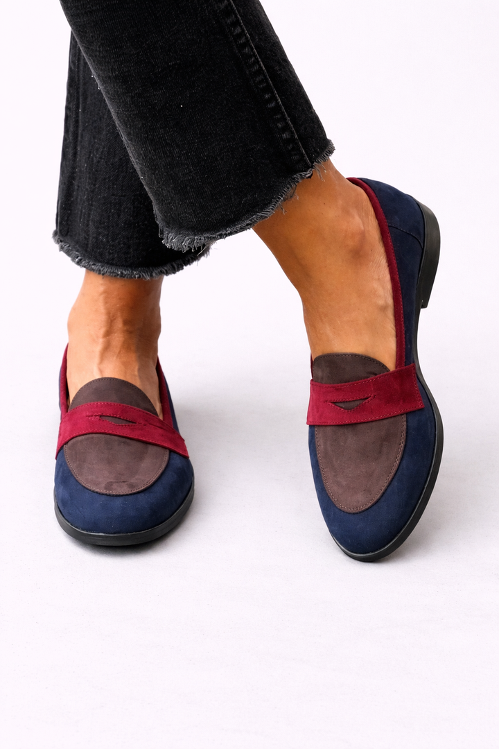 Sylvie - Bicolor Elegant Moccasin