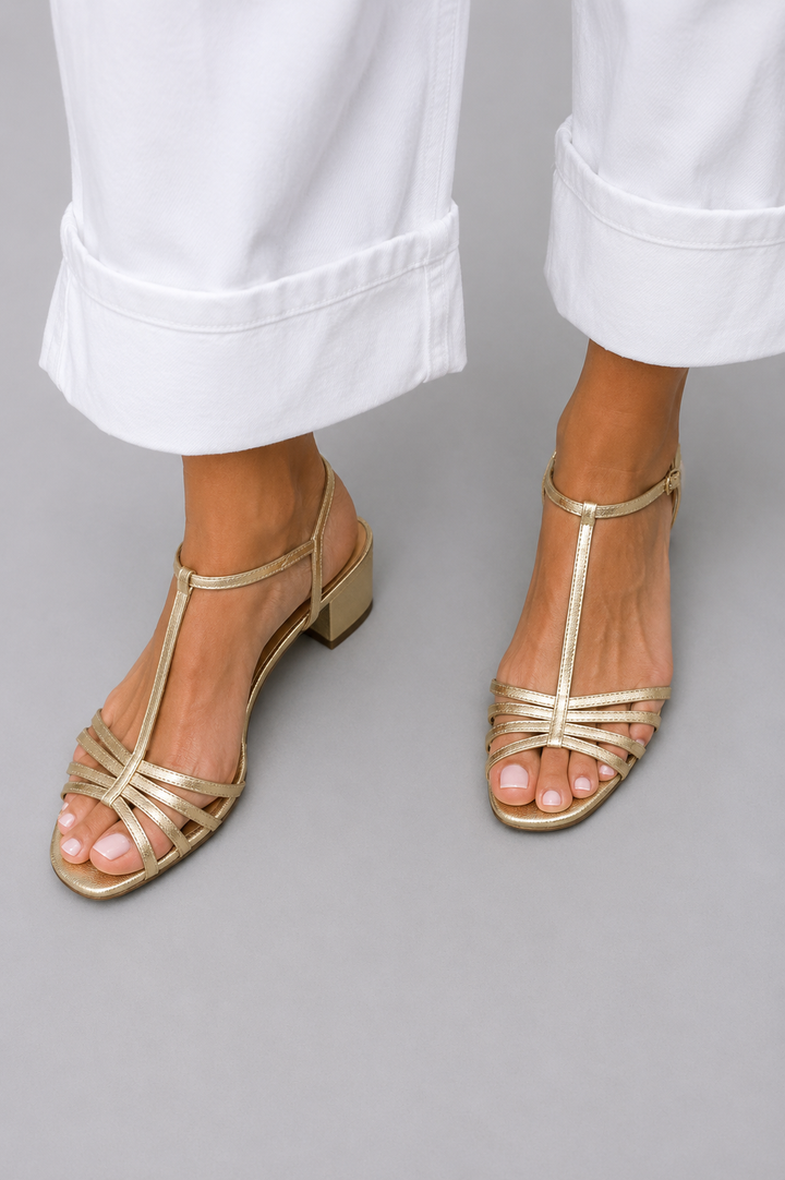 PORTOFINO | GOLDEN SANDALS ELEGANCE OF EVERYDAY