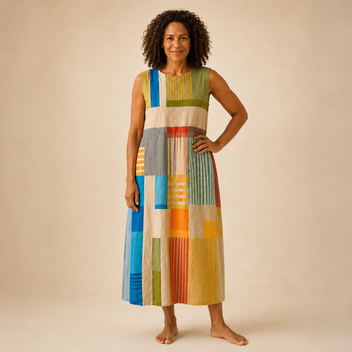 IBIZA | Graphic Midi Dress
