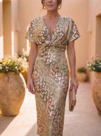Antonella | Elegant dress in lightweight, flowing fabric