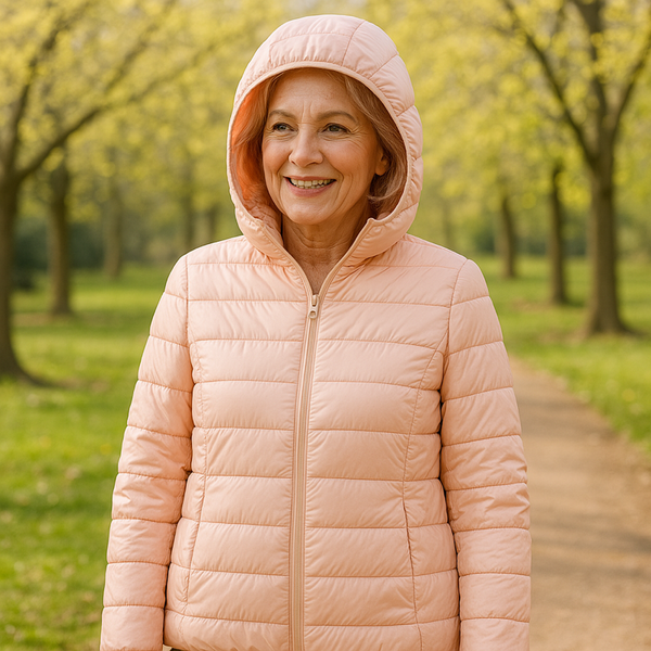 TRANSITIONAL PADDED JACKET | LIGHT PINK