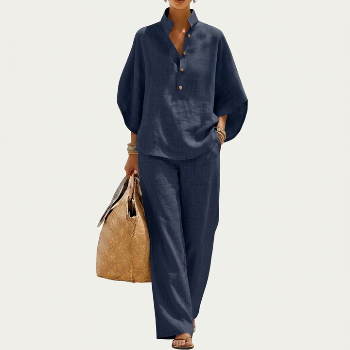 Immaculata | Bed Linen Set with Batwing Sleeves