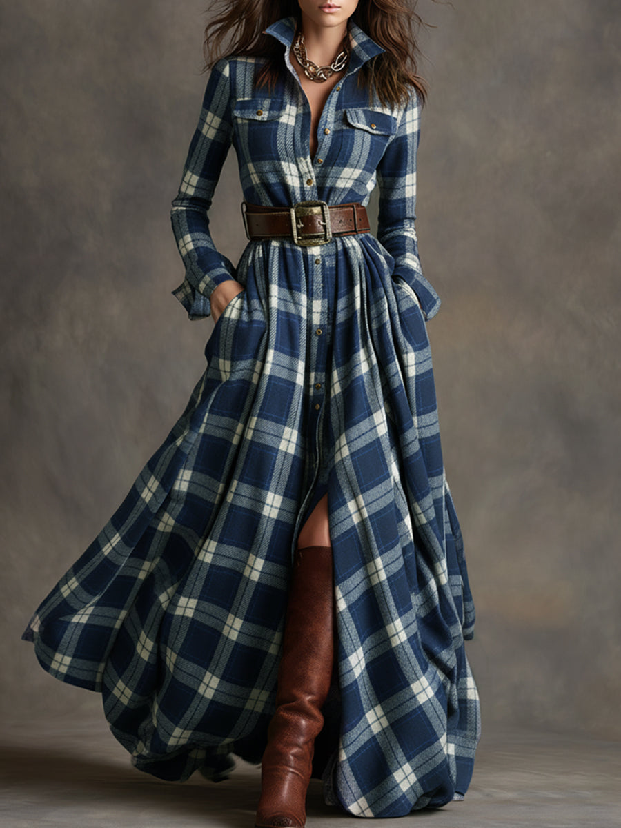 Mandy | Belted Shirt Dress