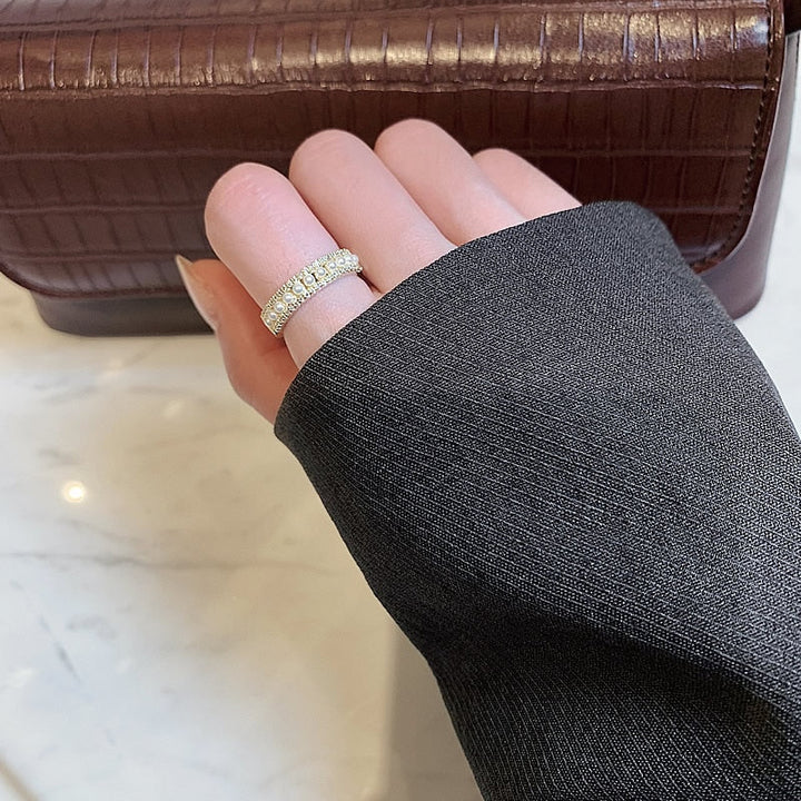 Gold & Pearl Luxury Ring