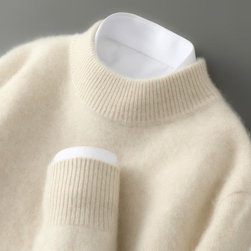 Silvia - Elegant Cashmere Jumper (Cream)