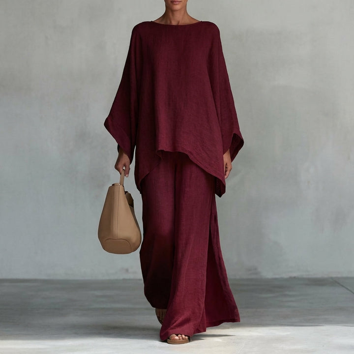 "Gilberte | Long-Sleeved Two-Piece Set"