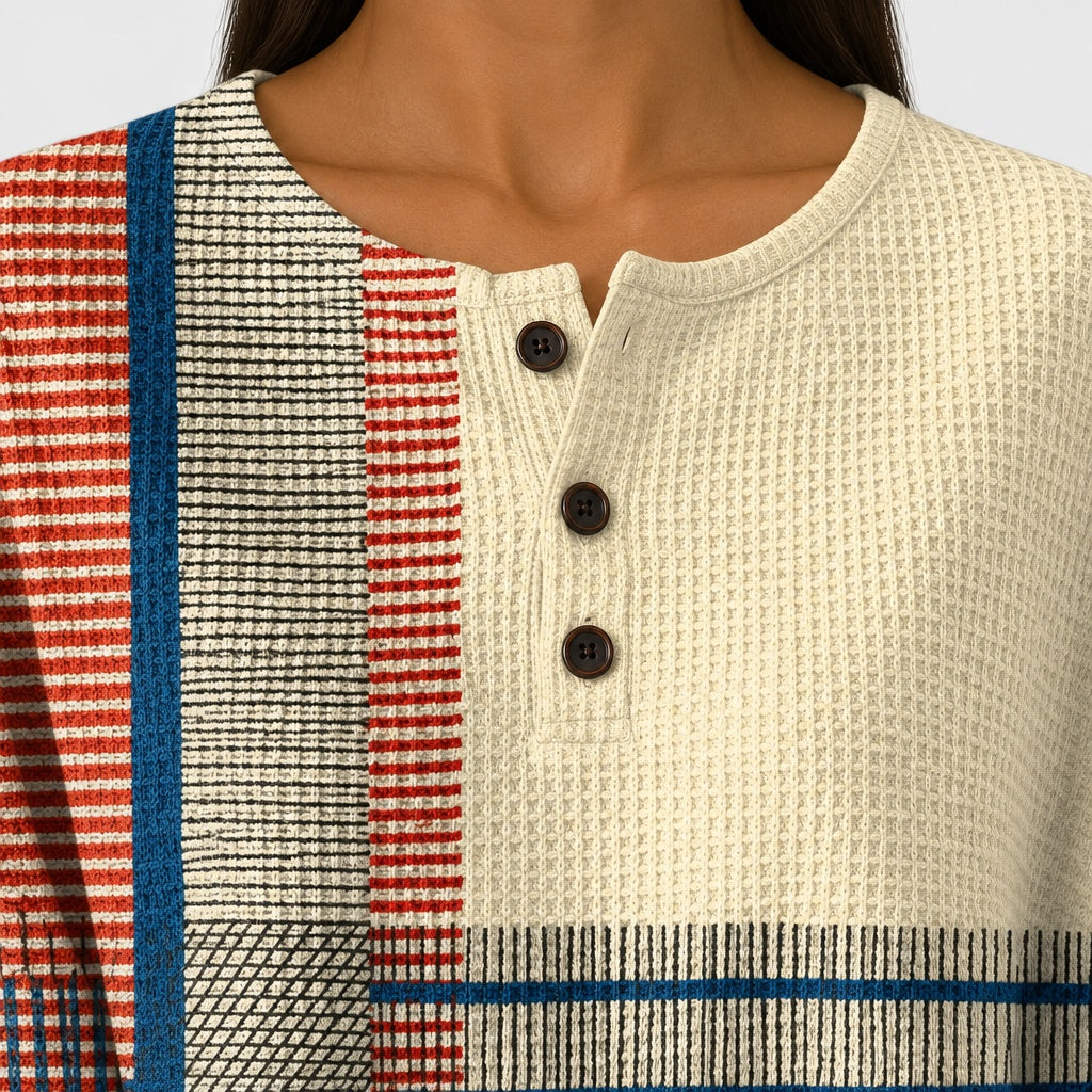Millie | Jumper with Colourful Striped Pattern
