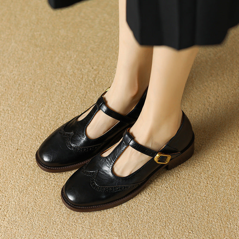 Truus | Mary Jane T Bar Shoes