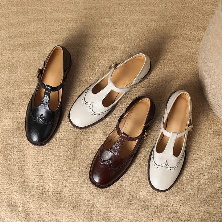 Truus | Mary Jane T Bar Shoes
