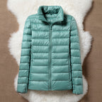 TRANSITIONAL PUFFER JACKET | MINT GREEN