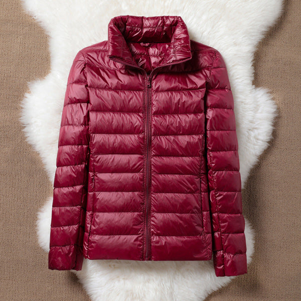 TRANSITION JACKET WITH PADDING | DARK RED