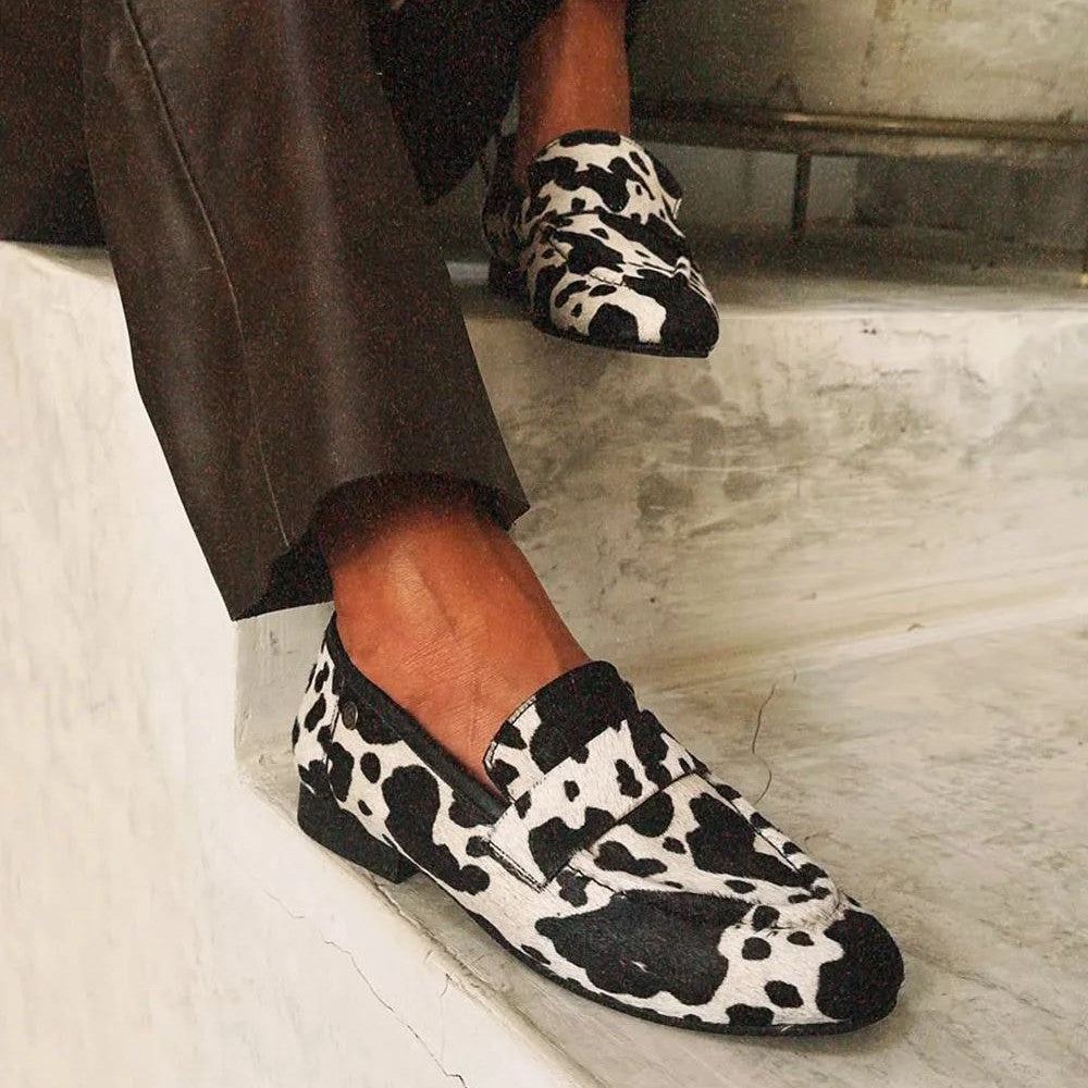 Darcy - Monochrome Slipper