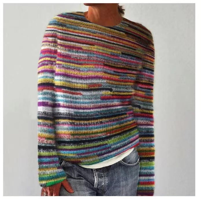 Carola | Casual patterned knitted jumper
