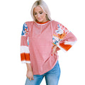 BAILEY™ | Lightweight Patchwork Batwing Top