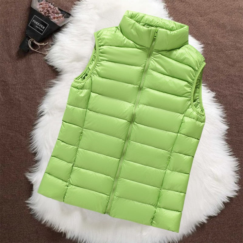 PADDED GILET | GREEN