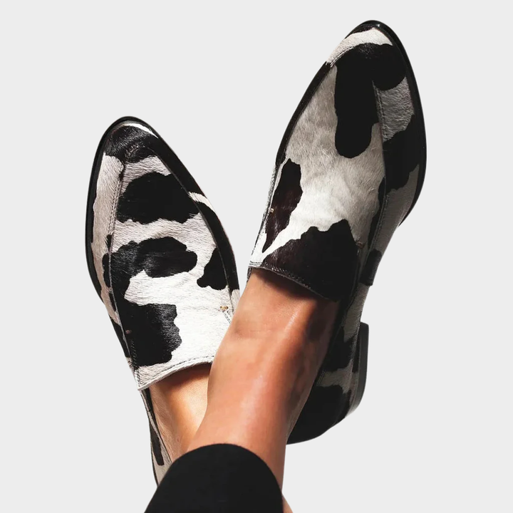 Becca - Fur Print Shoes