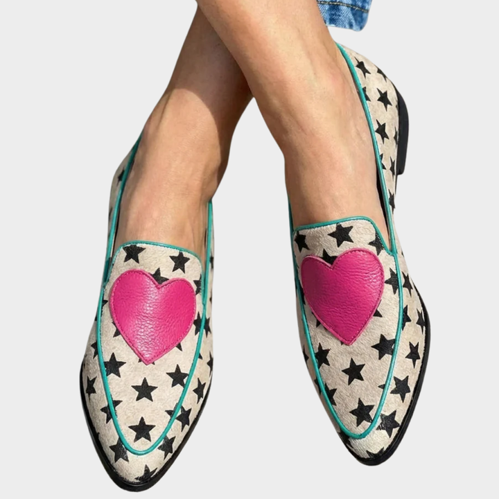 Marisol - Moccasins Playful Hearts