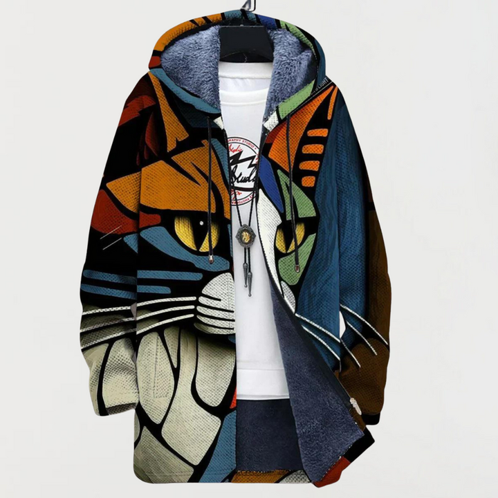 Enid | Women's Hooded Knit Coat