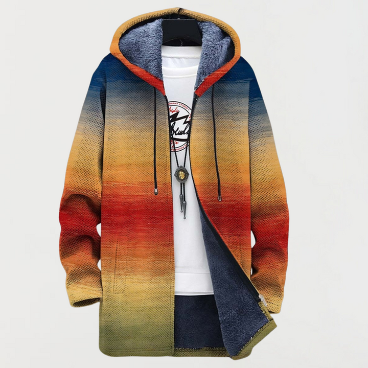 Phyllis | Women's Hooded Gradient Coat