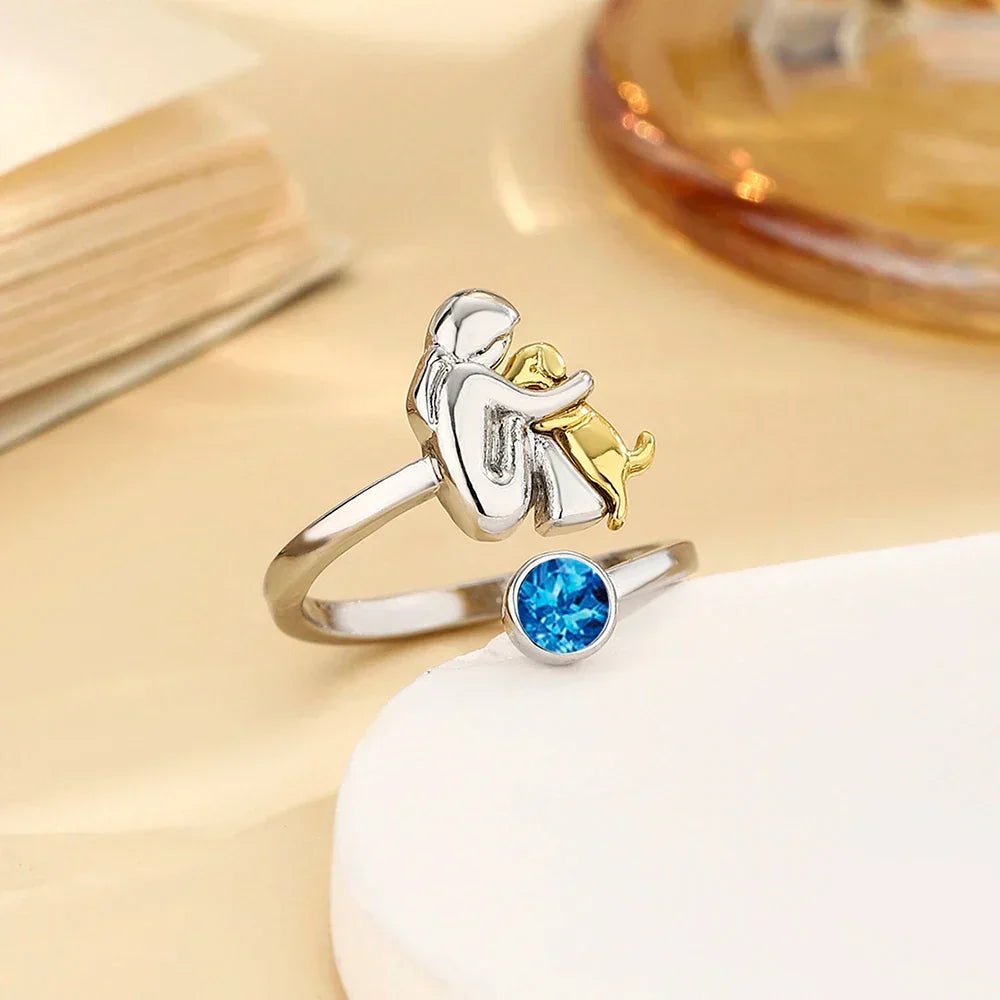 Marlow | Dog Embrace Ring