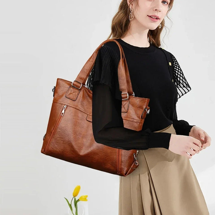 Retro Shoulder Tote Bag