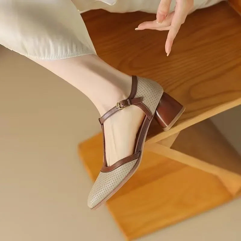 Elsa | Shoes with Mid Heel Height