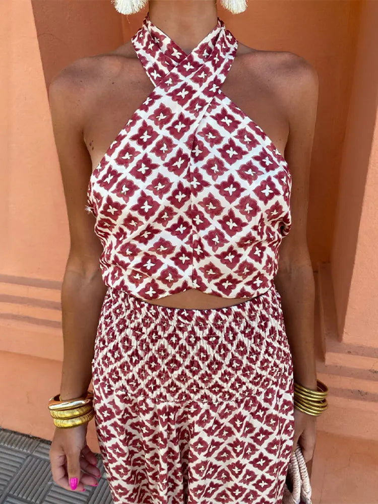 Elsa | Elegant Off-Shoulder Co-ord Set