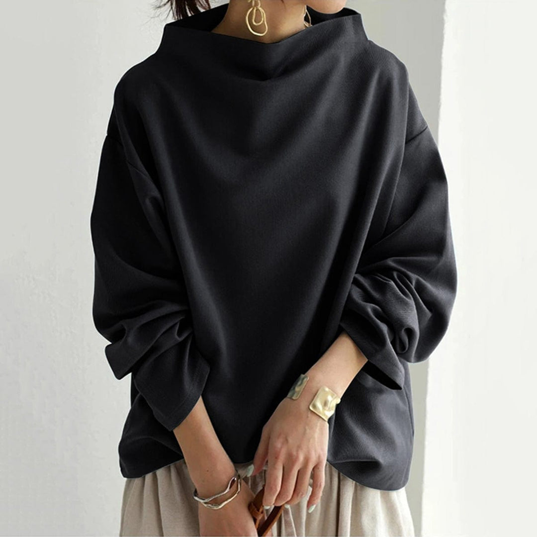 Elly | Warm Top with High Collar