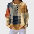 Thea | Jumper with Colourful Patchwork Pattern