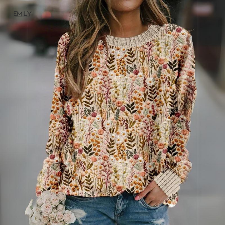 Jena | Comfortable Retro Jumper