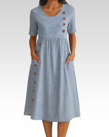Isolde | Slimming Midi Dress