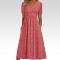 Hannah | Flattering V-Neck Maxi Dress