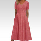 Hannah | Flattering V-Neck Maxi Dress