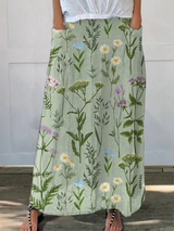 Lena | Lightweight Printed Skirt