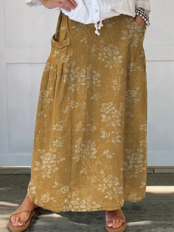 Johanna | Light Printed Skirt