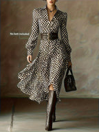 Zara | Diamond Print Dress