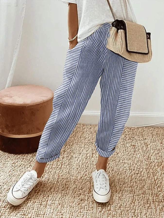 Cosette | Striped Trousers