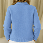 Caitlin | Structured knitted jacket with Buttons