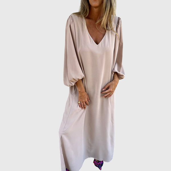 Carol™ | Long Boho Dress with Pockets