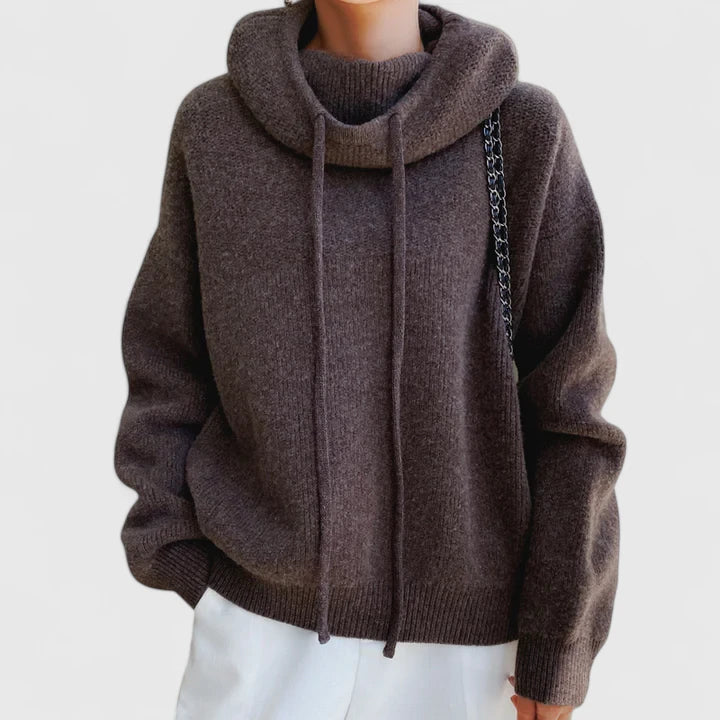 Monique | Comfortable Knit Hoodie