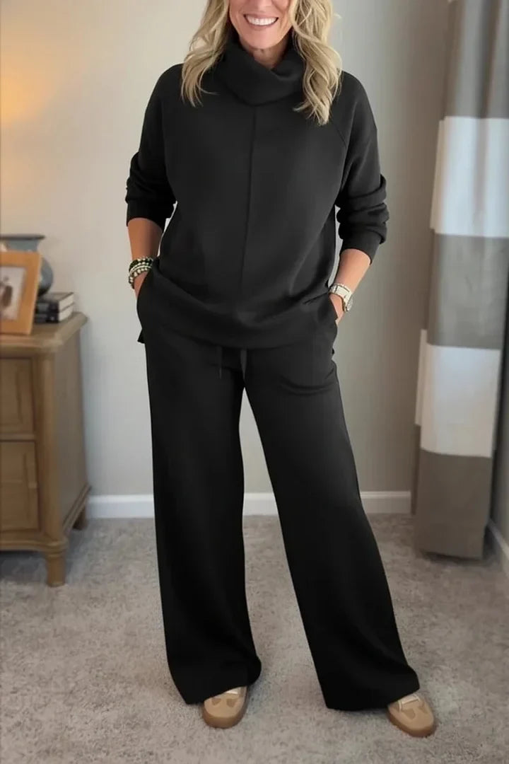 Colleen™ | Casual Roll-Neck 2 Piece